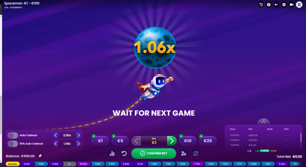 Penerbangan Ghaib di Spaceman Slot